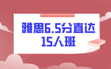 广州环球教育雅思6.5分直达15人班