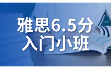 广州新航道雅思6.5分入门小班课