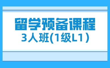 北京新航道留学预备课程3人班(1级L1）图1